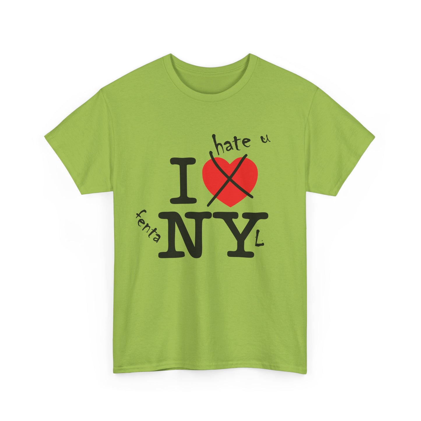 "NY" I HATE U FENTANYL TEE